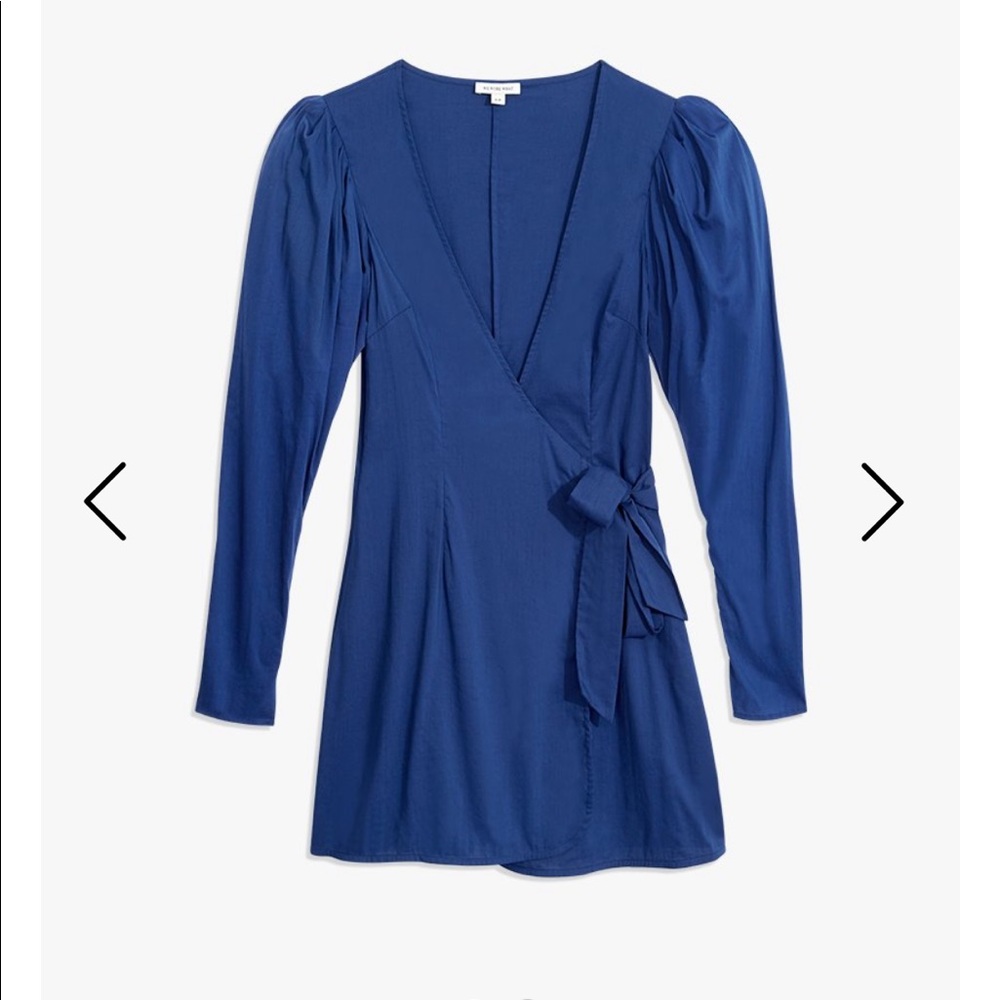 NWT We Wore What Blanca Dress in Navy Small